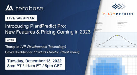 Webinar Recording: Introducing PlantPredict Pro – New features and pricing coming in 2023