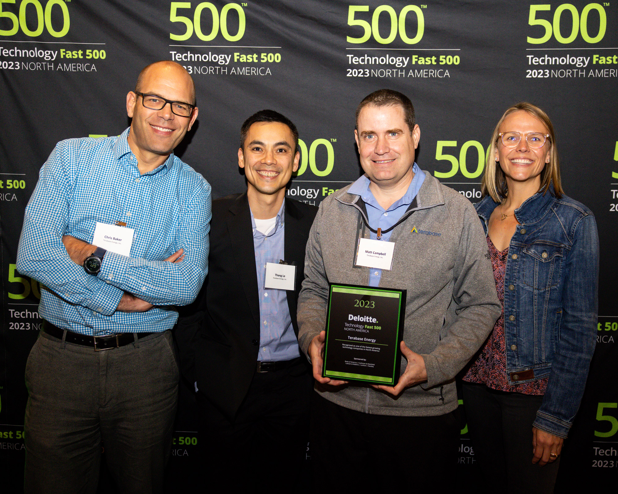 Terabase Energy Ranked #99 on 2023 Deloitte Technology Fast 500™ list of Fastest-Growing Companies in North America