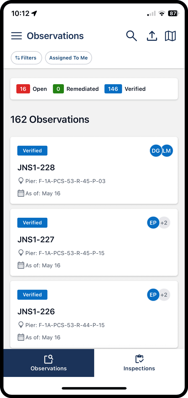 Construct QC Mobile App